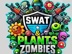 Leikur SWAT og Plöntur gegn Zombie á netinu Leikur SWAT og Plöntur gegn Zombie á netinu