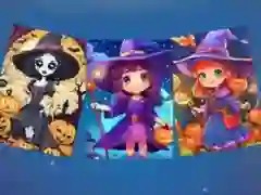 Leikur Skelfing Halloween Púsla á netinu Leikur Skelfing Halloween Púsla á netinu