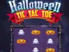 Leikur Halloween X og O á netinu Leikur Halloween X og O á netinu