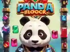 Leikur Panda Block á netinu Leikur Panda Block á netinu