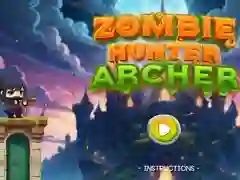 Leikur Zombie Veiðimaður Bogamaður á netinu Leikur Zombie Veiðimaður Bogamaður á netinu