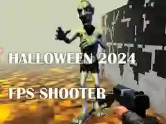 Leikur Halloween 2024 FPS Skytari á netinu Leikur Halloween 2024 FPS Skytari á netinu
