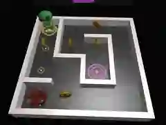 Leikur 3D Völundarhús og Robot á netinu Leikur 3D Völundarhús og Robot á netinu