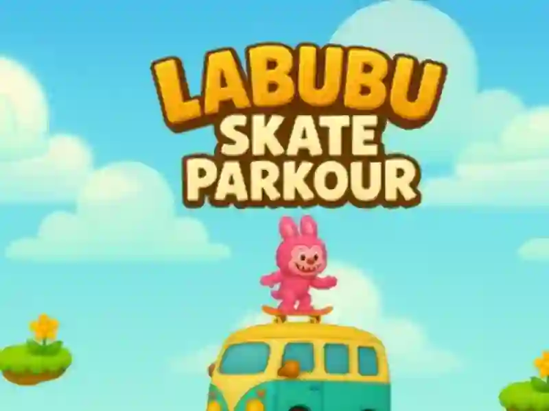 Leikur Labubu Skate Parkour á netinu