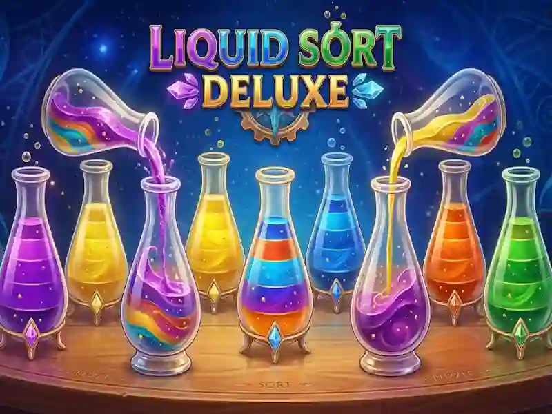 Leikur Liquid Sort Deluxe á netinu
