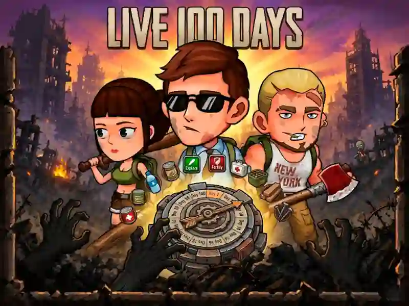 Leikur Live 100 Days á netinu