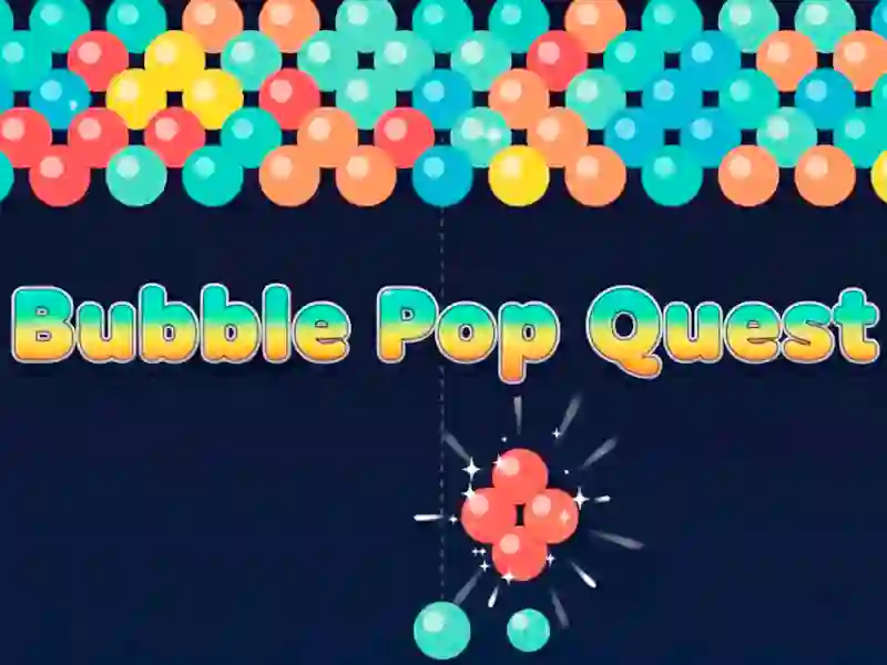 Leikur Bubble Pop Quest á netinu