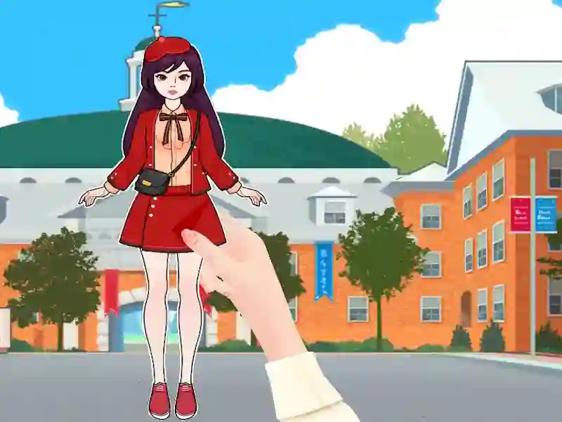 Leikur Pappírsdúkku makeover klæða sig upp á netinu