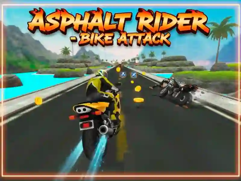 Leikur Asphalt Rider — Bike Attack á netinu