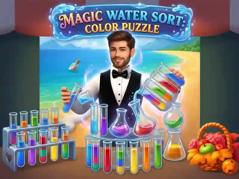 Leikur Magic Water Sort: Color Puzzle á netinu