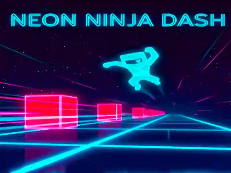 Leikur Neon Ninja Dash á netinu
