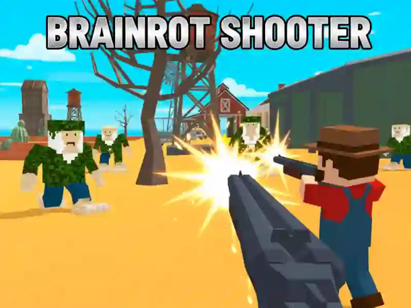 Leikur Brainrot Shooter á netinu