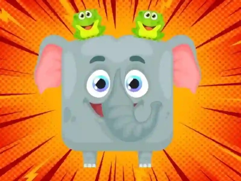 Leikur Jelly-Belly. Gerðu fílinn á netinu