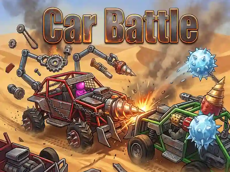 Leikur Car Battle á netinu