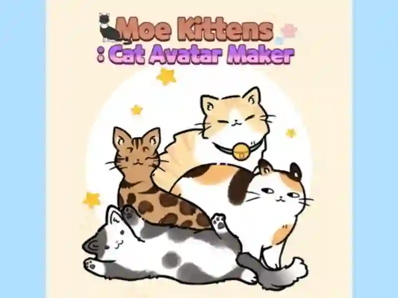 Leikur Moe Kittens: Cat Avatar Maker á netinu