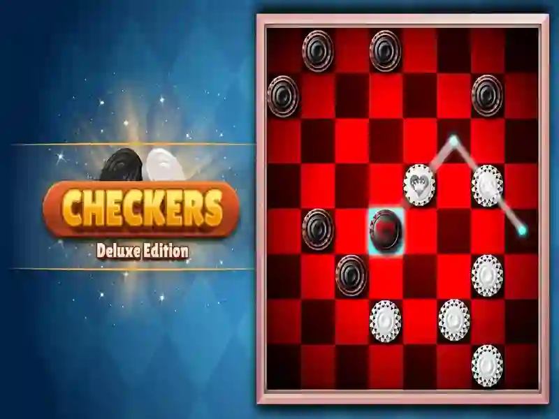 Leikur Checkers Deluxe Edition á netinu