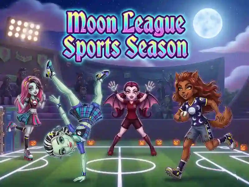 Leikur Moon League Sports Season á netinu