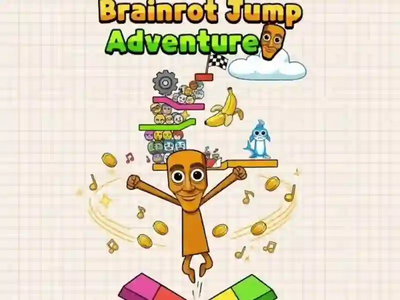 Leikur Brainrot Jump Adventure á netinu