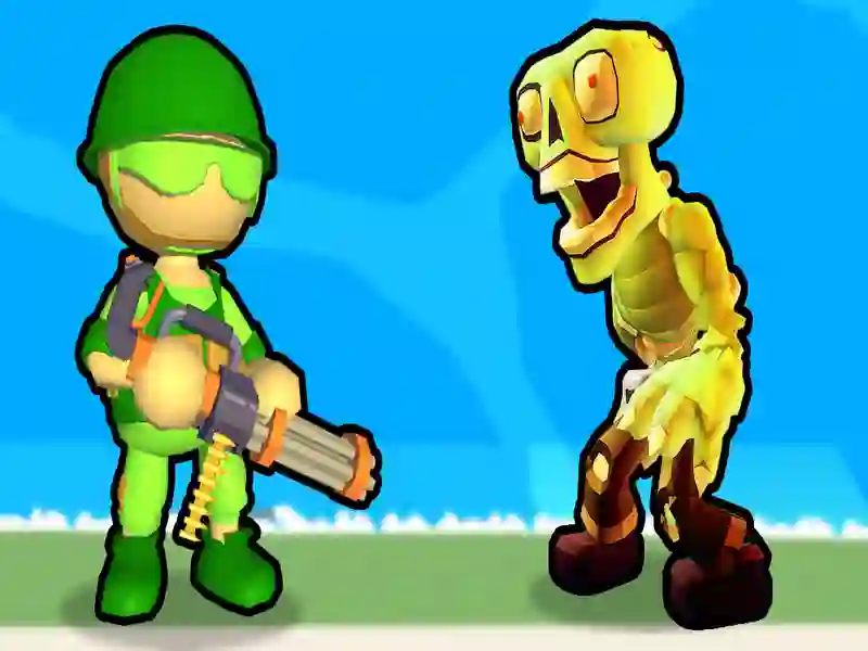 Leikur Eyðing Stickman zombie á netinu
