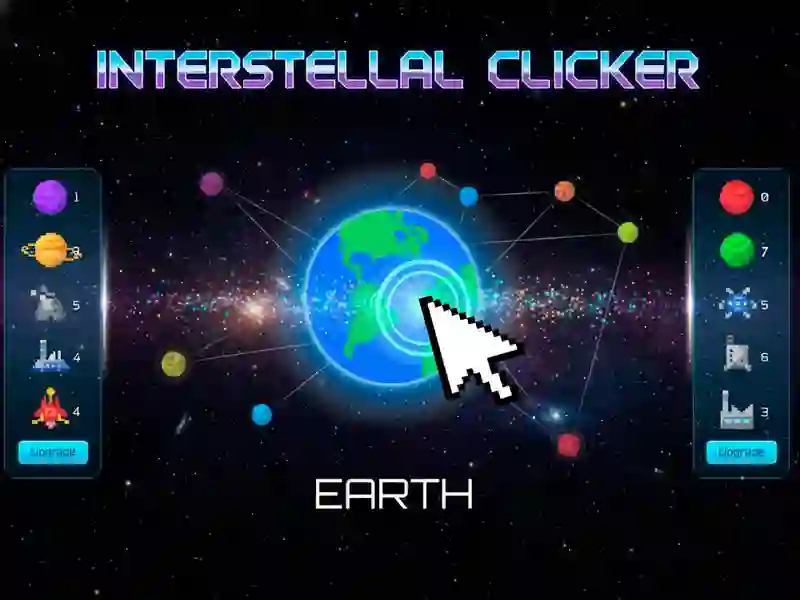 Leikur Interstellar Clicker á netinu