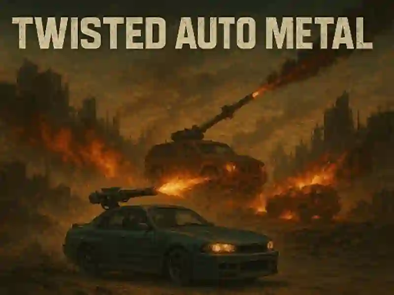 Leikur Twisted Auto Metal á netinu