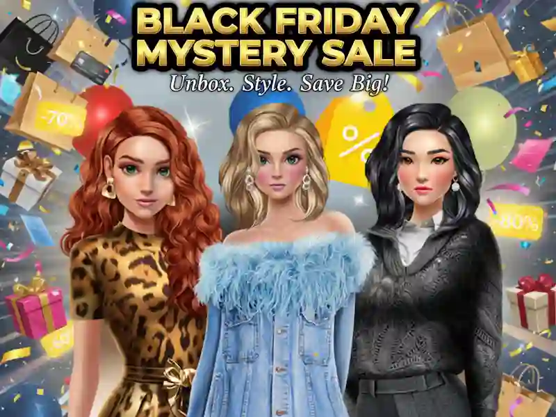 Leikur Black Friday Mystery Sale á netinu
