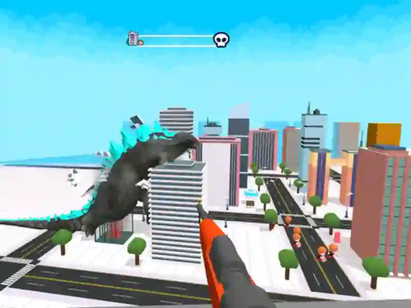 Leikur Giant vildi skrímsli á netinu