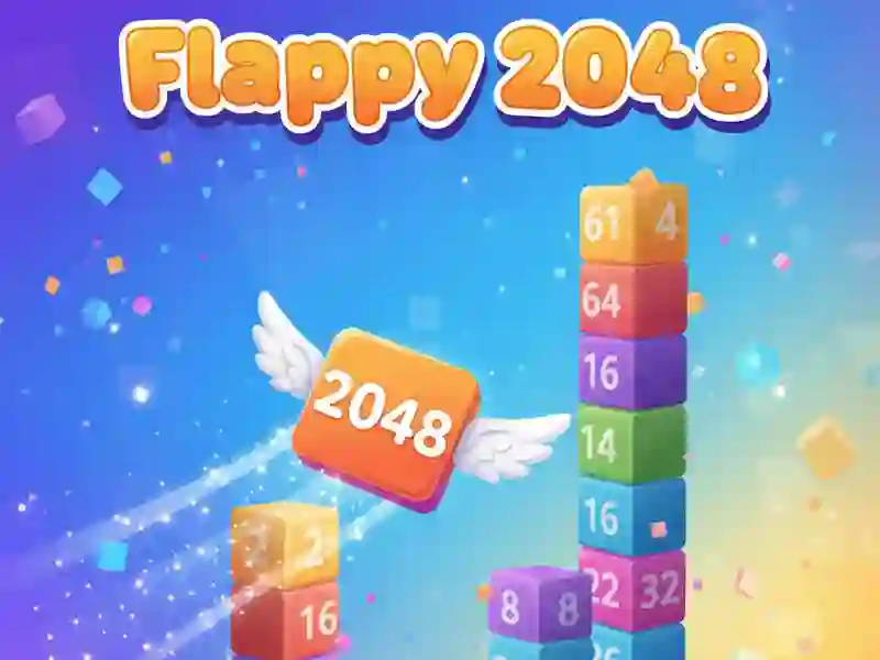 Leikur 2048 Flappy á netinu