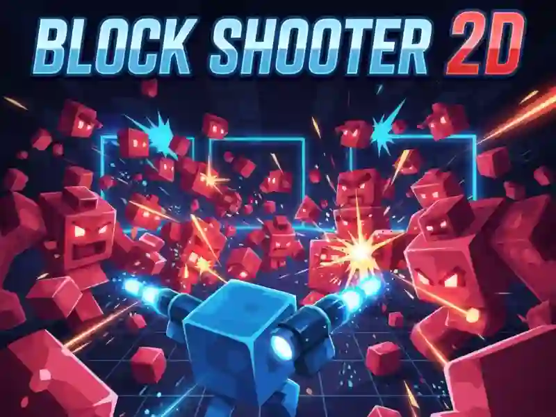 Leikur Block Shooter 2D á netinu