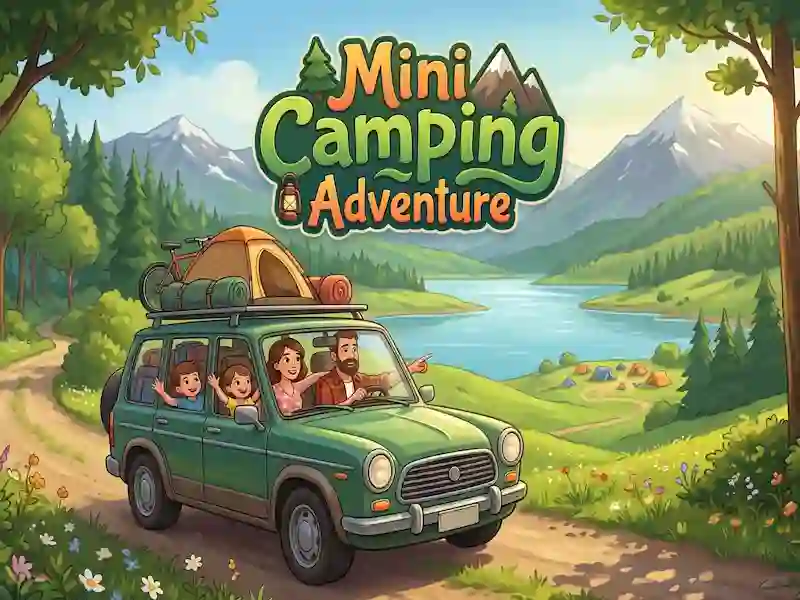 Leikur Mini Camping Adventure á netinu