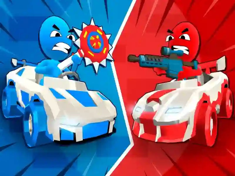 Leikur Stickman bardaga 1-4 leikmenn á netinu