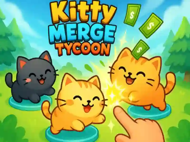 Leikur Kitty sameinast tycoon á netinu