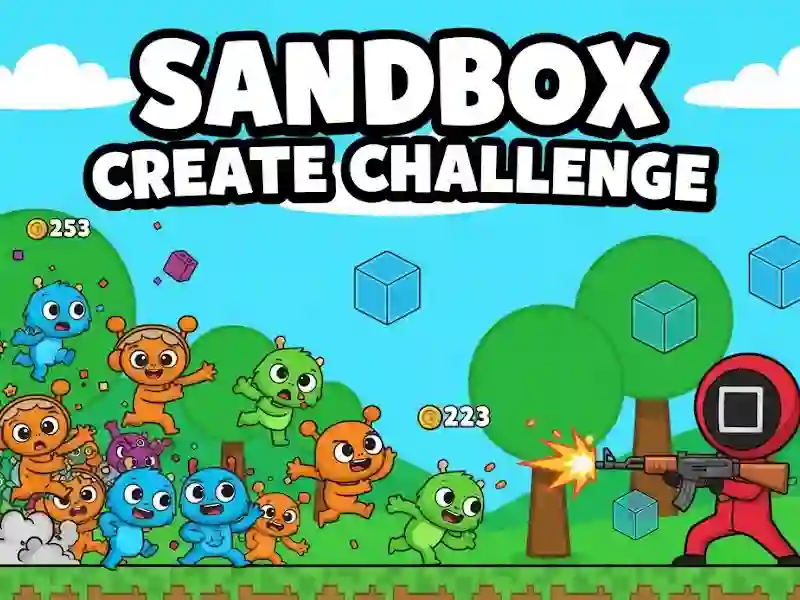 Leikur Sandbox Create Challenge á netinu