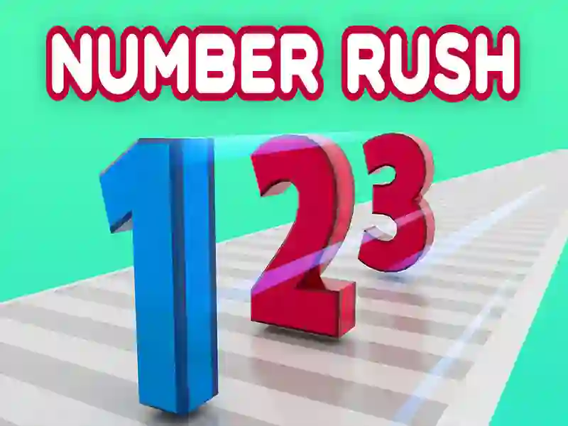 Leikur Number Rush á netinu