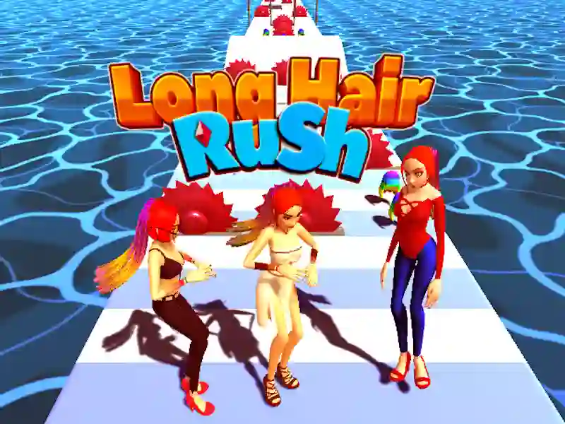 Leikur Long Hair Rush á netinu