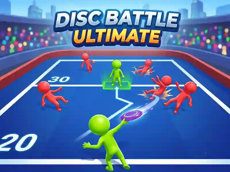 Leikur Disc Battle Ultimate á netinu