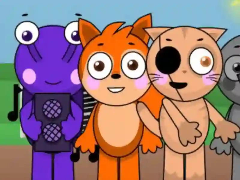 Leikur Sprunki Abgerny 2: Deluxe á netinu