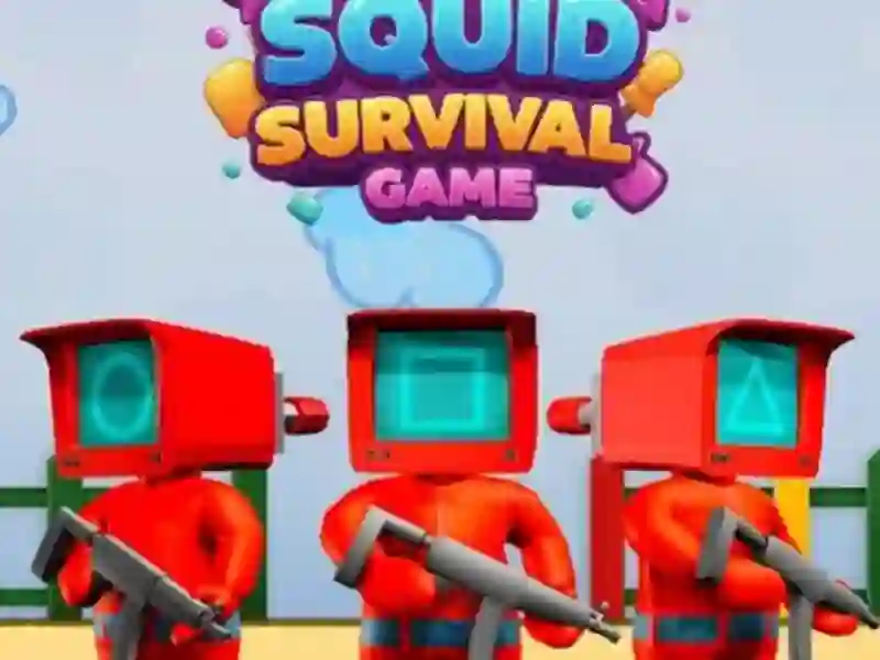 Leikur Squid Survival leikur á netinu Leikur Squid Survival leikur á netinu