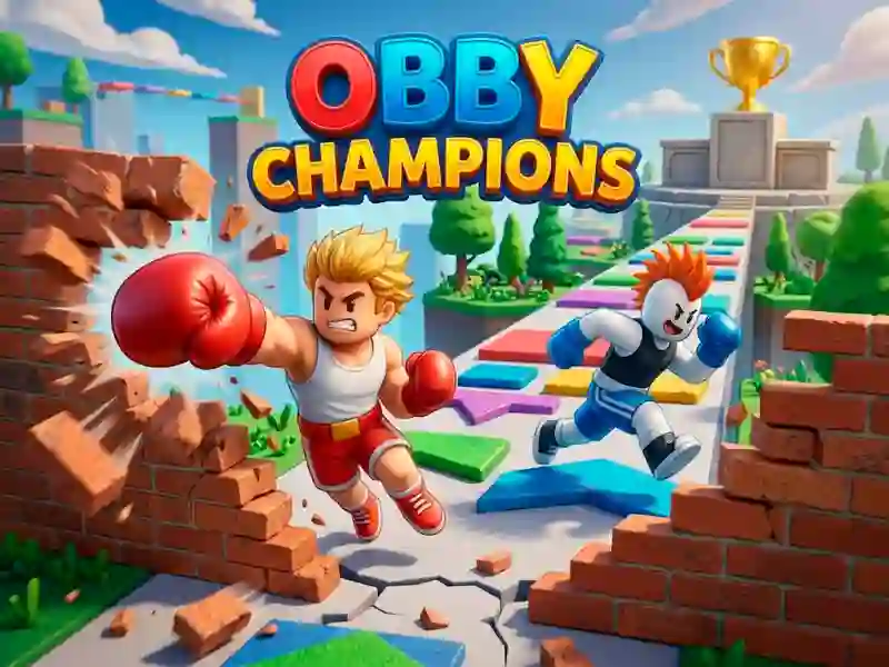 Leikur Obby Champions á netinu