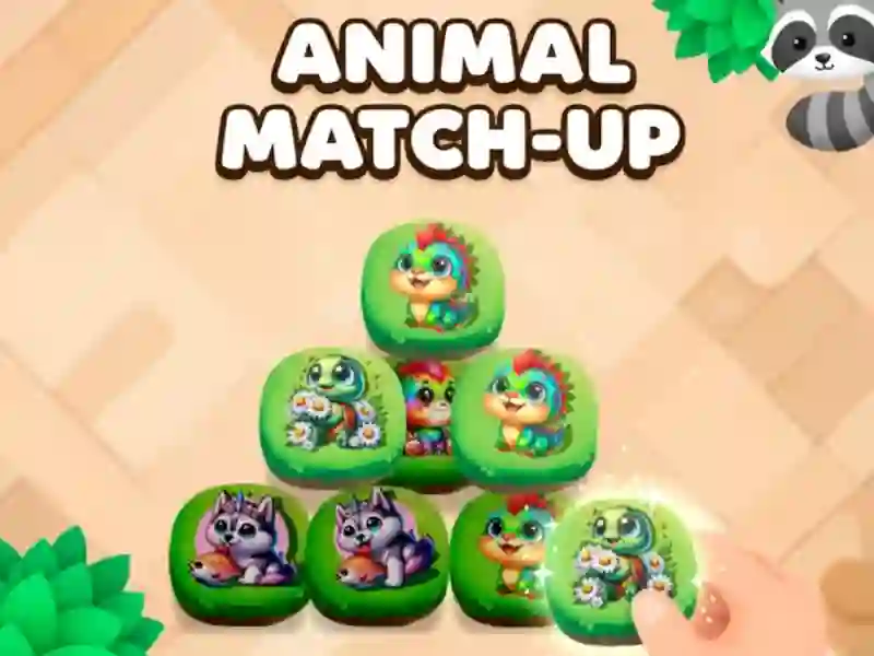 Leikur Animal Match-Up á netinu