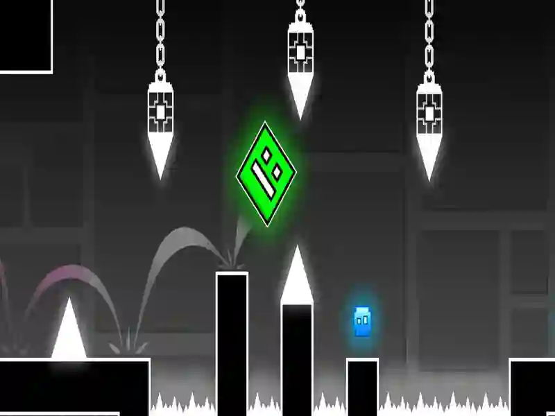Leikur Rúmfræði platformer á netinu