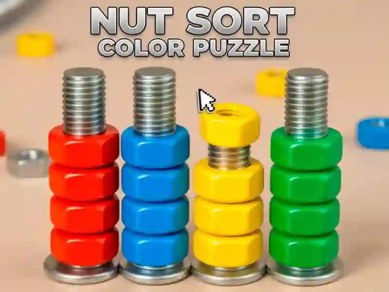 Leikur Nut Sort Color Puzzle á netinu