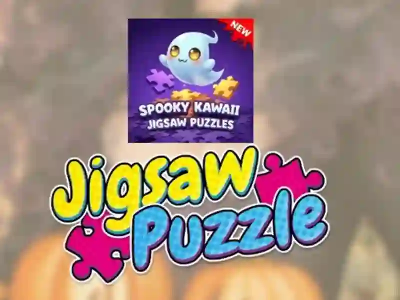 Leikur Spooky kawaii púsluspil á netinu