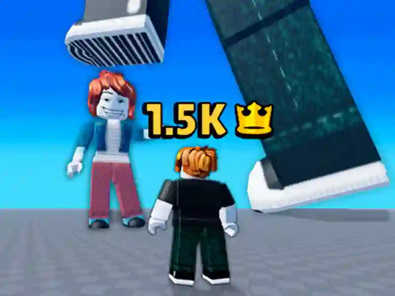 Leikur Obby Vaxið með hverju skrefi á netinu Leikur Obby Vaxið með hverju skrefi á netinu