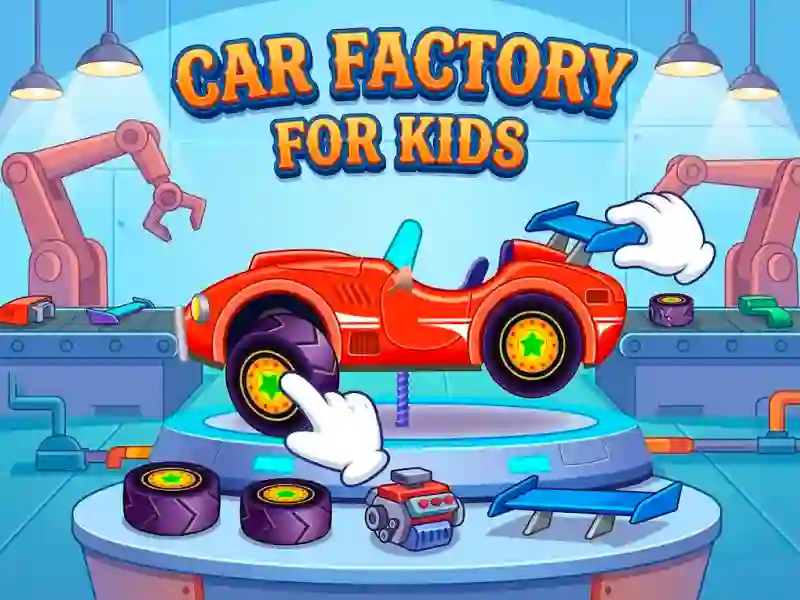 Leikur Car Factory For Kids á netinu