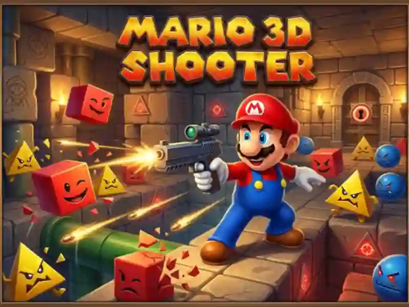 Leikur Mario 3D Shooter á netinu