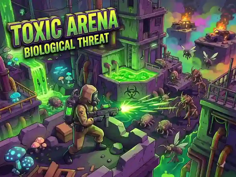 Leikur Toxic Arena Biological Threat á netinu