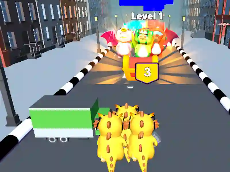 Leikur Nailong Rush Run á netinu