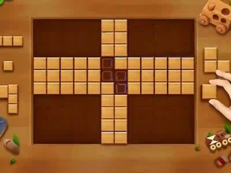 Leikur Wood Block Puzzle á netinu