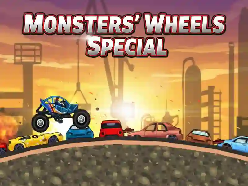 Leikur Monsters' Wheels Special á netinu